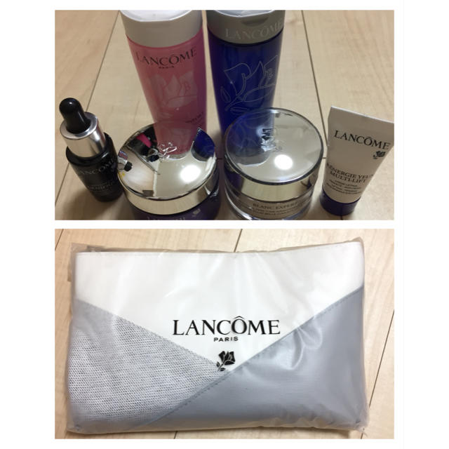 LANCOME(ランコム)の【専用】ランコム/LANCOME/スキンケアセット/ポーチ付き コスメ/美容のキット/セット(サンプル/トライアルキット)の商品写真