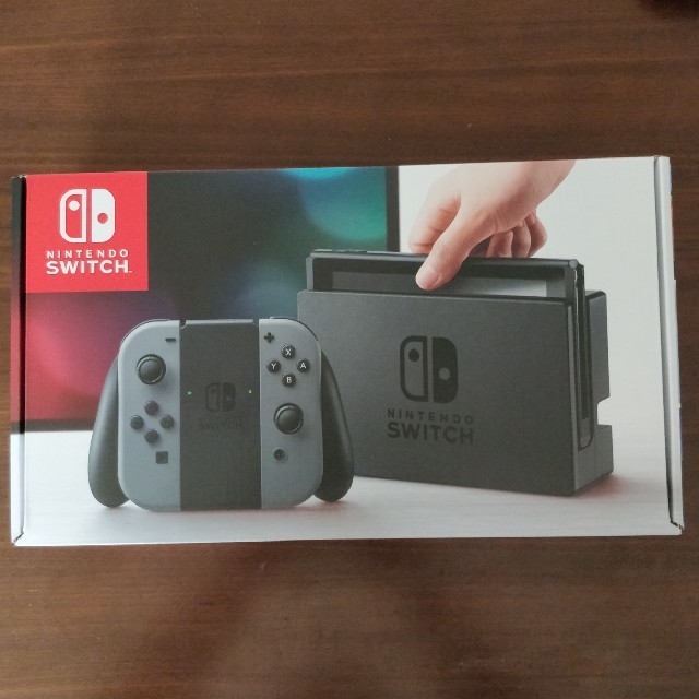 新品未開封 ニンテンドースイッチ グレイ-