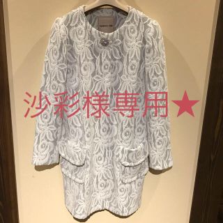 アプワイザーリッシェ(Apuweiser-riche)の沙彩様専用♡Apuweiser-riche♡ノーカラー  コート♡(スプリングコート)