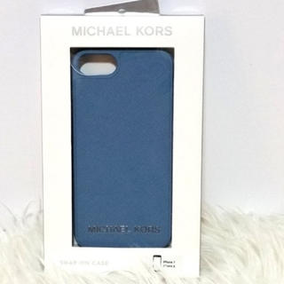 マイケルコース(Michael Kors) iPhoneケース（ブルー・ネイビー/青色系 