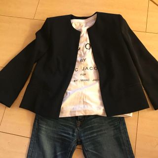 ザラ(ZARA)の専用♡ZARA 今期ノーカラージャケット未使用(ノーカラージャケット)