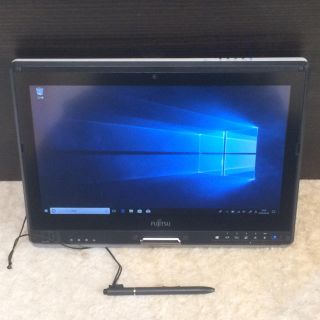 フジツウ(富士通)のタブレットにもなる！Core-i3&4G&SSD Win10pro&Office(ノートPC)