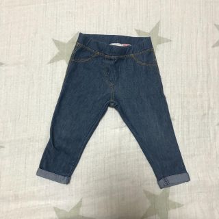 ザラキッズ(ZARA KIDS)のzara baby  デニム風 パンツ スパッツ(パンツ)