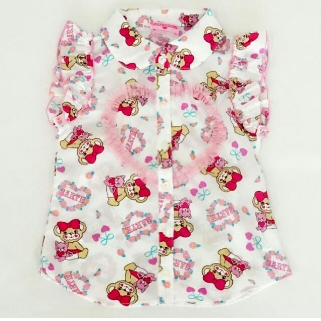 EARTHMAGIC(アースマジック)の美品♡ロマンチックマフィー♡ブラウス♡ キッズ/ベビー/マタニティのキッズ服女の子用(90cm~)(ブラウス)の商品写真