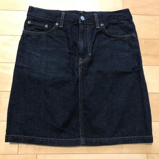 マーガレットハウエル(MARGARET HOWELL)のマーガレット  エドウィン  デニムスカート  size 28   R22(ミニスカート)