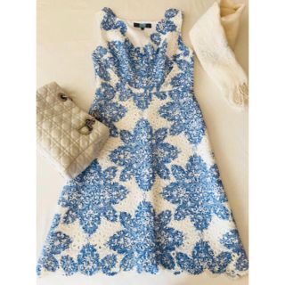 タダシショウジ(TADASHI SHOJI)の【未使用】即完売の人気ワンピース ♥︎エヴァフランコ アンソロポロジー♥︎(ひざ丈ワンピース)