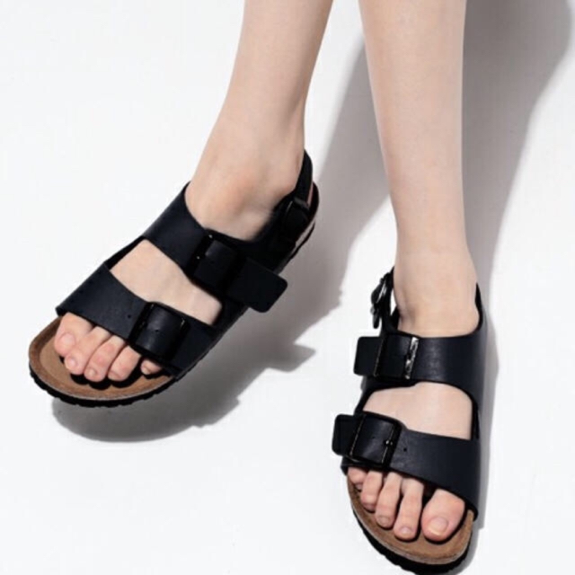 ビルケンシュトック Milano ミラノ 黒 37 新品 BIRKENSTOCK