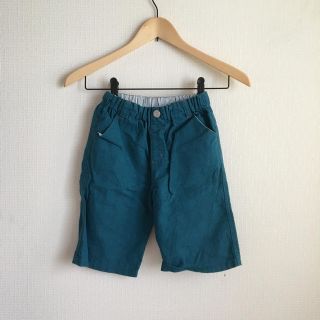 ディラッシュ(DILASH)の＊リネンのハーフパンツ blue green＊(パンツ/スパッツ)