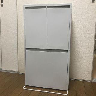 ムジルシリョウヒン(MUJI (無印良品))の無印良品 重ねて増やせるダストボックス ゴミ箱(ごみ箱)