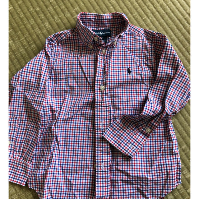 Ralph Lauren(ラルフローレン)のラルフローレン ボタンダウンシャツ キッズ/ベビー/マタニティのキッズ服男の子用(90cm~)(ブラウス)の商品写真