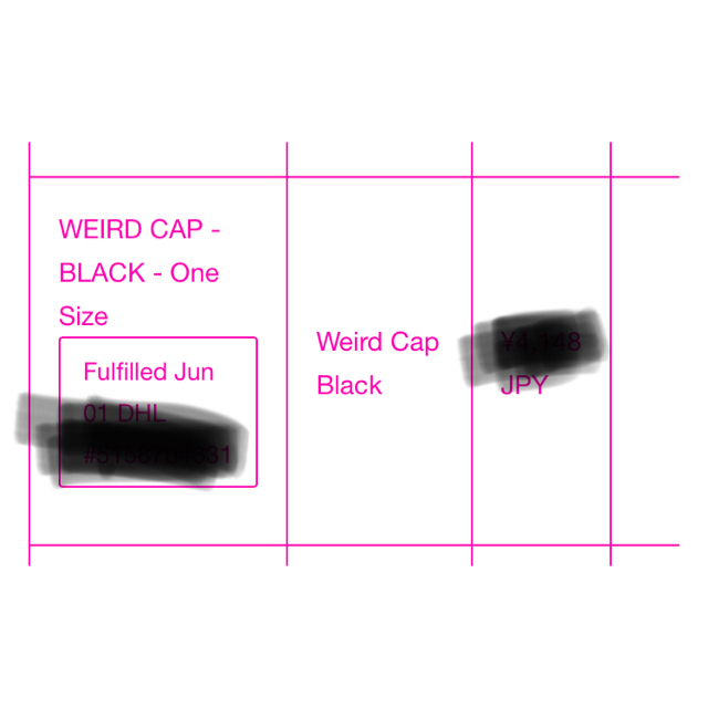 ANTI(アンチ)のanti social social club WEIRD CAP 新品未使用 メンズの帽子(キャップ)の商品写真