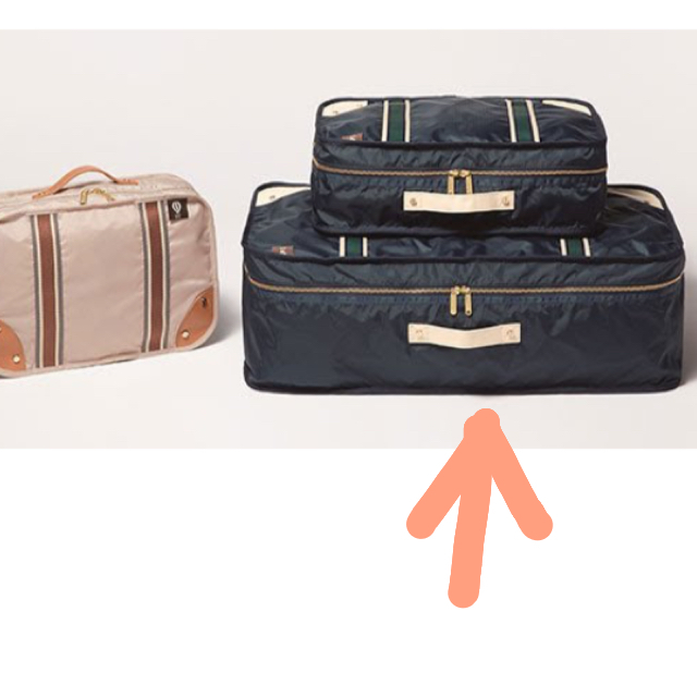 LeSportsac(レスポートサック)のレスポートサック トラベルパッキングポーチ✖︎スタイリスト風間ゆみえさん レディースのバッグ(スーツケース/キャリーバッグ)の商品写真