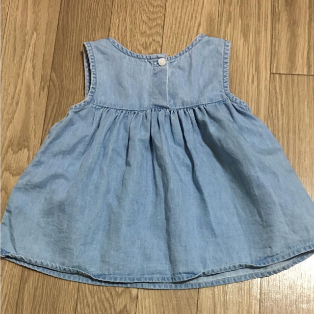 babyGAP(ベビーギャップ)の専用です。babygap 刺繍チュニックワンピース 18〜24m キッズ/ベビー/マタニティのキッズ服女の子用(90cm~)(ワンピース)の商品写真