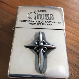 ジッポー(ZIPPO)のZippo シルバークロス(タバコグッズ)