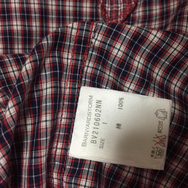 BARNYARDSTORM(バンヤードストーム)のバンヤードストーム チェックシャツ レディースのトップス(シャツ/ブラウス(長袖/七分))の商品写真