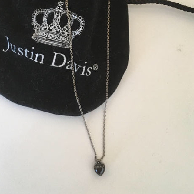 Justin Davis(ジャスティンデイビス)のjustindavis♡ハートネックレス レディースのアクセサリー(ネックレス)の商品写真