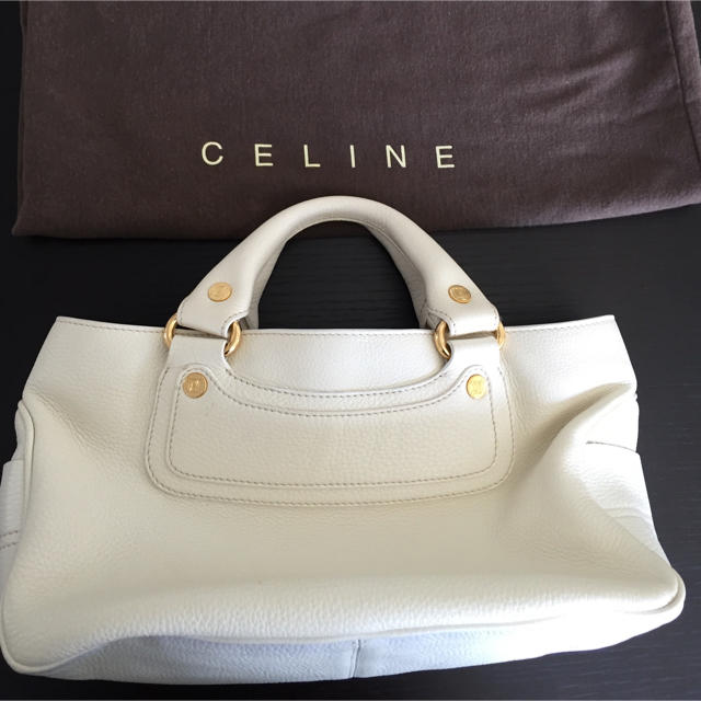 celine(セリーヌ)のセリーヌ ブギーバッグ ホワイト レディースのバッグ(ハンドバッグ)の商品写真