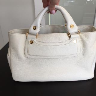 セリーヌ(celine)のセリーヌ ブギーバッグ ホワイト(ハンドバッグ)