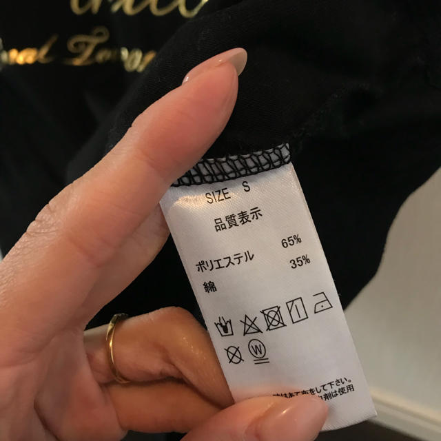 moussy(マウジー)の安室奈美恵 finally 参戦❤︎ ライブＴシャツ 黒 Ｓ エンタメ/ホビーのタレントグッズ(女性タレント)の商品写真