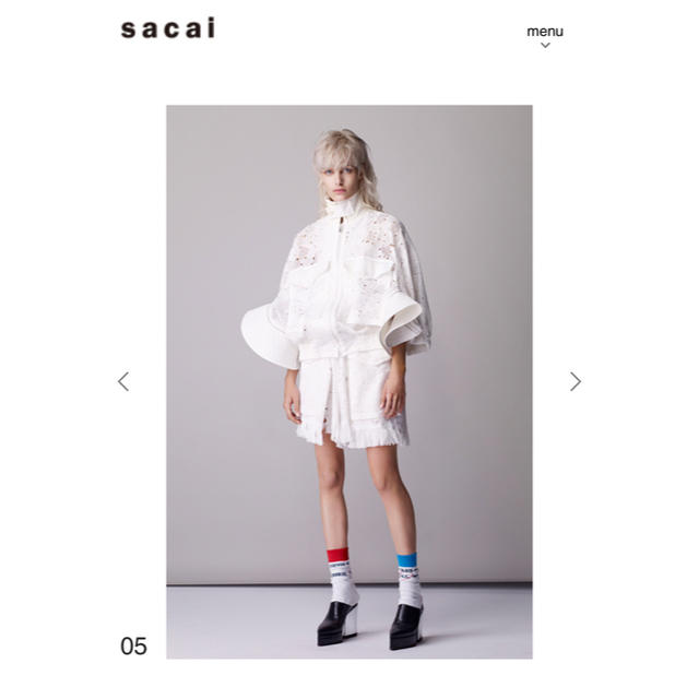 sacai(サカイ)のsacai  サカイ ジャケット シャツ レディースのジャケット/アウター(ブルゾン)の商品写真