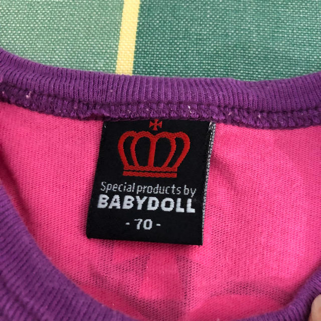 BABYDOLL(ベビードール)のBABY DOLL ベイビードール 70㎝ キッズ/ベビー/マタニティのベビー服(~85cm)(ロンパース)の商品写真