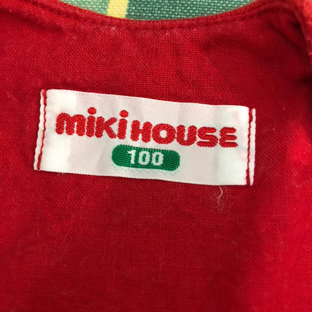 mikihouse(ミキハウス)のMIKI HOUSE ミキハウス ワンピース 100㎝ キッズ/ベビー/マタニティのキッズ服女の子用(90cm~)(ワンピース)の商品写真