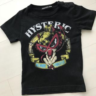 ヒステリックミニ(HYSTERIC MINI)の美品 ヒステリックミニ ヒスミニ  HYSTERIC tシャツ 半袖 80cm(Ｔシャツ)