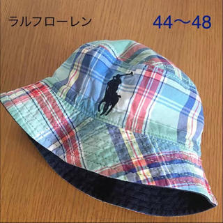 ポロラルフローレン(POLO RALPH LAUREN)の【送料込】ラルフローレン リバーシブル ベビー帽子(帽子)