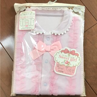 ニシキベビー(Nishiki Baby)のスウィートガール ニシキ ロンパース カバーオール 新生児(ロンパース)