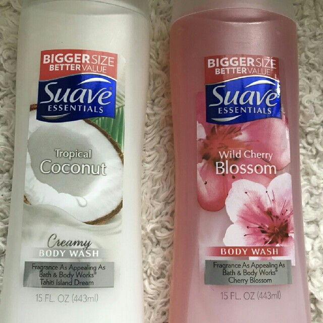 Suave(スアーヴ)のSuave ボディーウォッシュ  coconut  cherryblossom コスメ/美容のボディケア(ボディソープ/石鹸)の商品写真