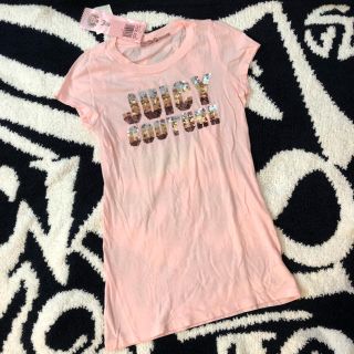 ジューシークチュール(Juicy Couture)の新品未使用！JuicyCouture Tシャツ Sサイズ ピンク(Tシャツ(半袖/袖なし))