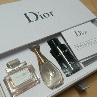 クリスチャンディオール(Christian Dior)の香水ミニボトル3点セット（新品未使用）(香水(女性用))