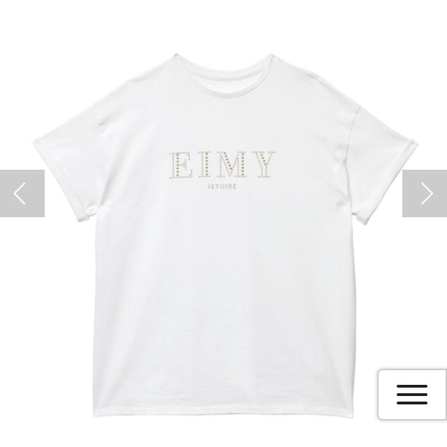 eimy istoire スタッズロゴTシャツ 新品未使用