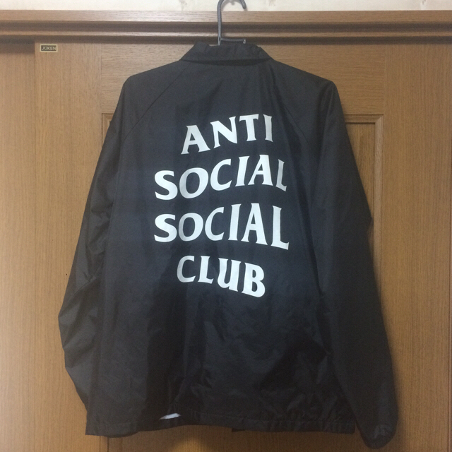 ANTI(アンチ)のanti social social club コーチジャケット L メンズのジャケット/アウター(ナイロンジャケット)の商品写真