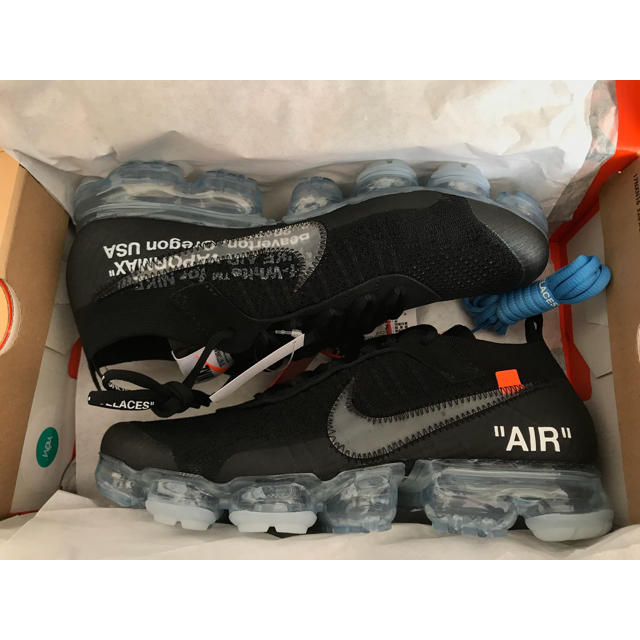 GW価格【27cm】NIKE OFF-WHITE AIR VAPORMAX FK