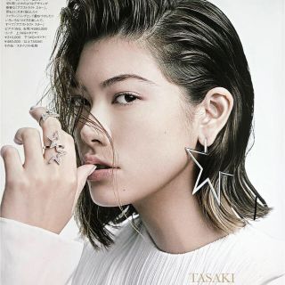 タサキ(TASAKI)のTASAKI アブストラクトスター ピアス WG タサキ(ピアス)