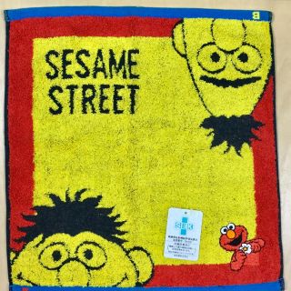 セサミストリート(SESAME STREET)のセサミストリート☆新品☆ハンドタオル☆おまけ☆ミニタオル(タオル/バス用品)