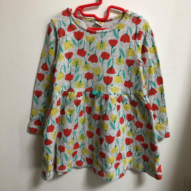 mou jon jon(ムージョンジョン)のmou jon jon ✴︎110センチ✴︎ワンピース キッズ/ベビー/マタニティのキッズ服女の子用(90cm~)(ワンピース)の商品写真