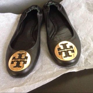 トリーバーチ(Tory Burch)のトリーバーチ ブラックバレーシューズ☆(ハイヒール/パンプス)