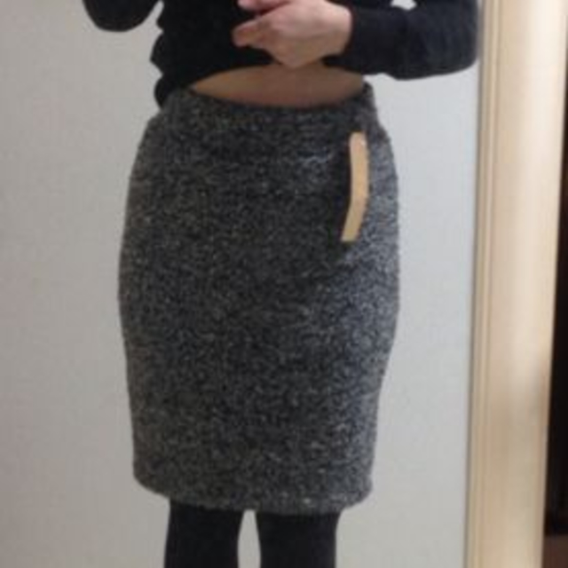 GRL(グレイル)のミックスグレー ペンシルスカート♡ レディースのスカート(ひざ丈スカート)の商品写真