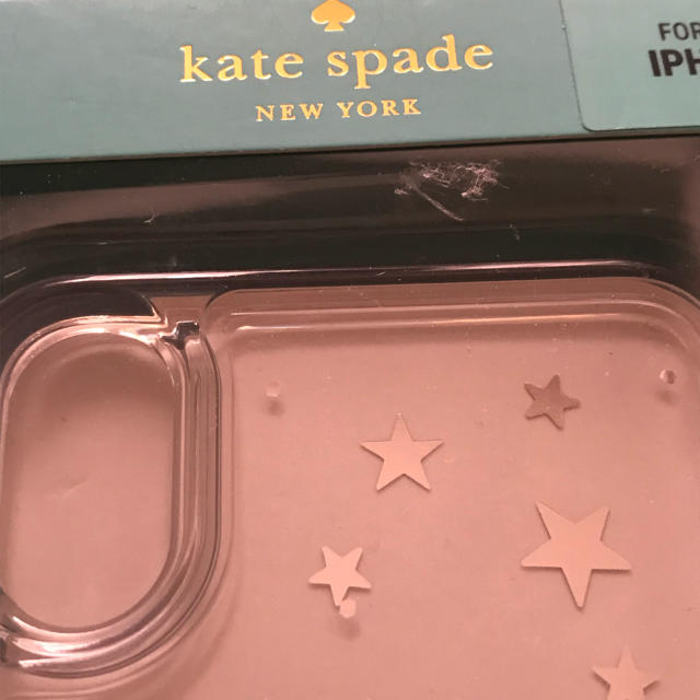 kate spade new york(ケイトスペードニューヨーク)の【値下げ中】kate spade iPhoneX グリッターケース  スマホ/家電/カメラのスマホアクセサリー(iPhoneケース)の商品写真