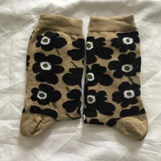 マリメッコ(marimekko)のmarimekko マリメッコ ウニッコ柄ソックス(ソックス)