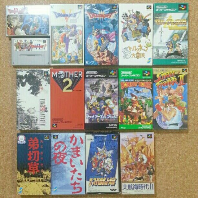 スーパーファミコンソフト名作rpg5本セット ドラクエ マザー２など の通販 By とももん ラクマ