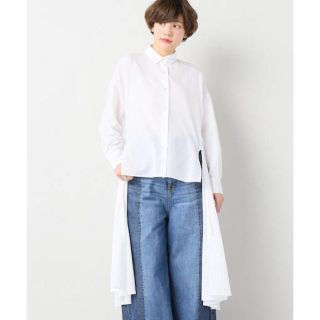 アメリヴィンテージ(Ameri VINTAGE)のCLANE BACK LONG DRAPE シャツ(シャツ/ブラウス(長袖/七分))