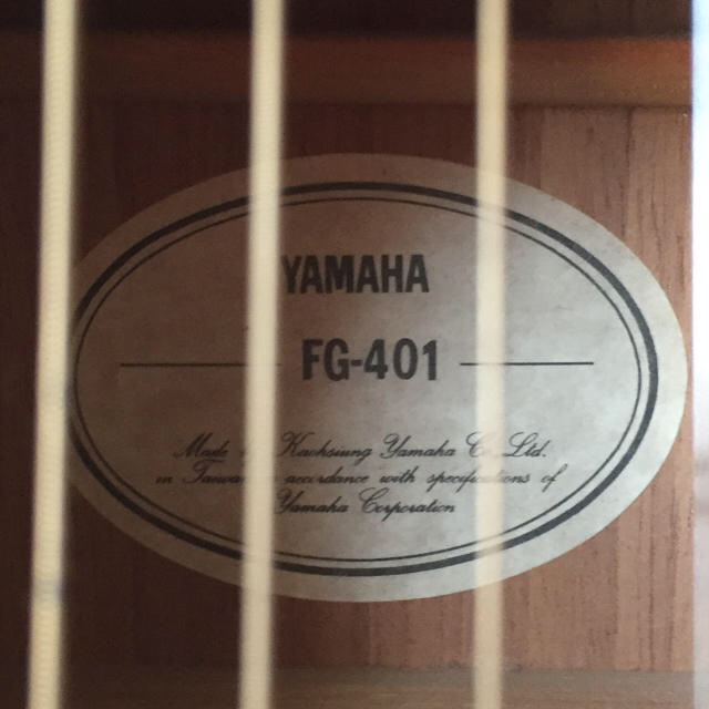 ヤマハ(ヤマハ)のこーき様向お取り置き中:YAMAHA  FG-401 アコースティックギター  楽器のギター(アコースティックギター)の商品写真