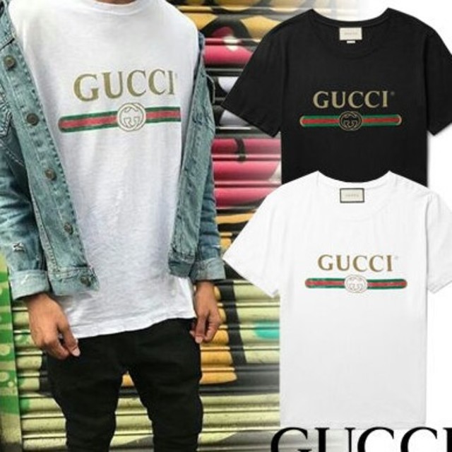 Gucci 新作18ss 完売続出 Gucci ロゴプリント半袖tシャツの通販 By 86i S Shop グッチならラクマ