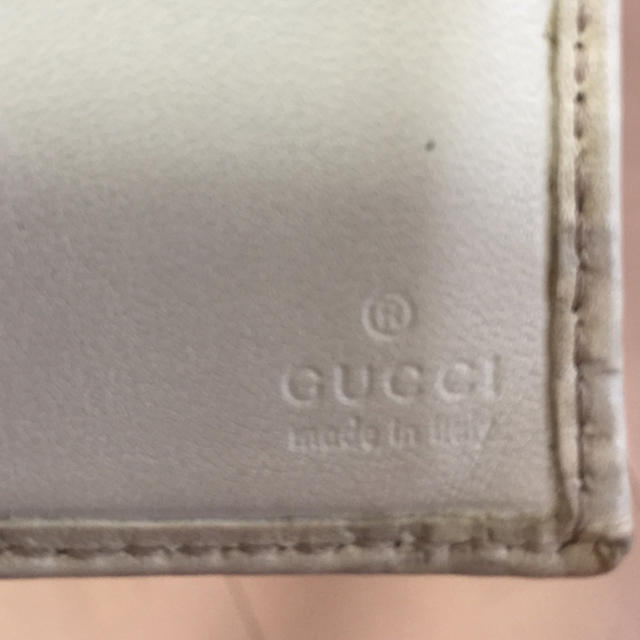 Gucci(グッチ)のGUCCI 長財布 シマ アイボリー メンズのファッション小物(長財布)の商品写真