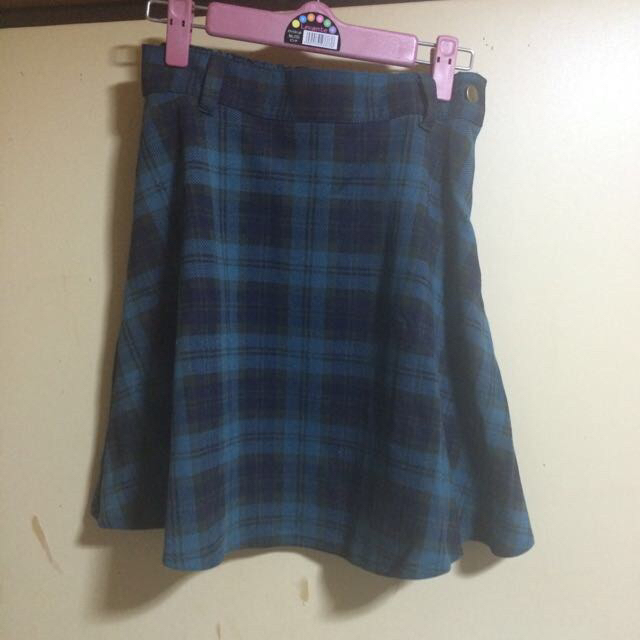 NICE CLAUP(ナイスクラップ)のチェックフレアスカート♡ レディースのスカート(ミニスカート)の商品写真