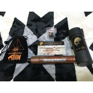 Phantom X MOD シルバー925 ロゴ & Goon RDA VAPE(タバコグッズ)