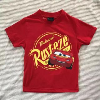 ディズニー(Disney)の新品◇ディズニー ピクサー カーズ 半袖 Tシャツ 男の子 キッズ 110 赤(Tシャツ/カットソー)